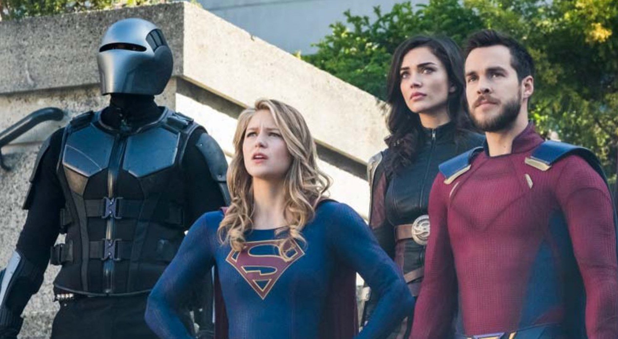 Una escena de 'Supergirl', que terminará con su sexta temporada