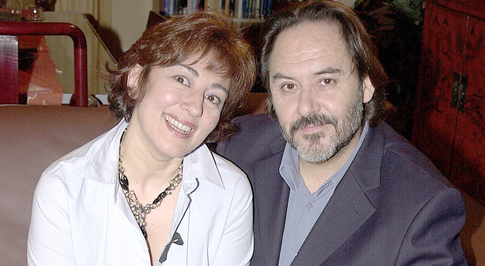 Isabel "La Hierbas" (Isabel Ordaz) y Andrés Guerra (Santiago Ramos) en 'Aquí no hay quien viva'
