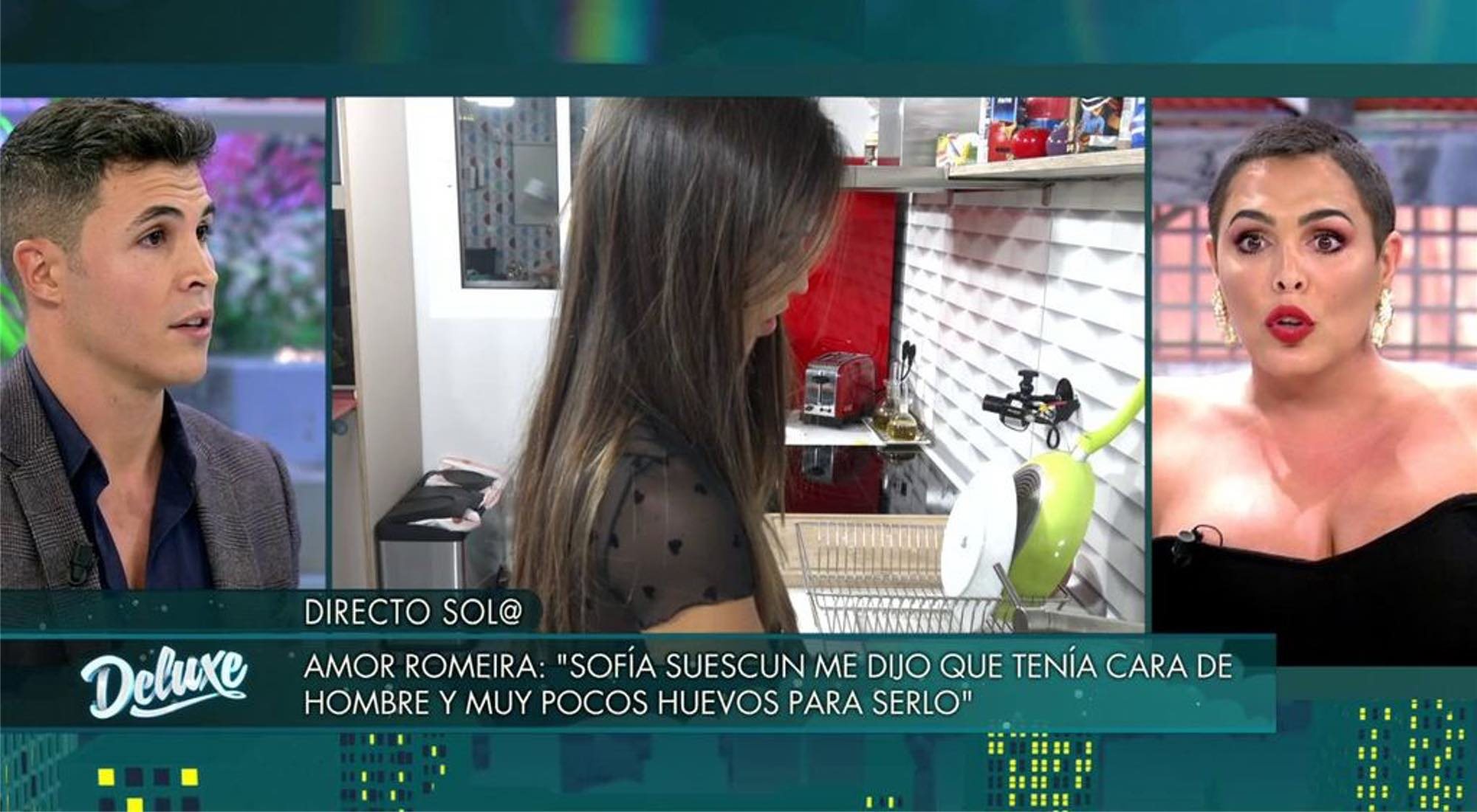 Kiko Jiménez y Amor Romeira en 'Sábado deluxe'