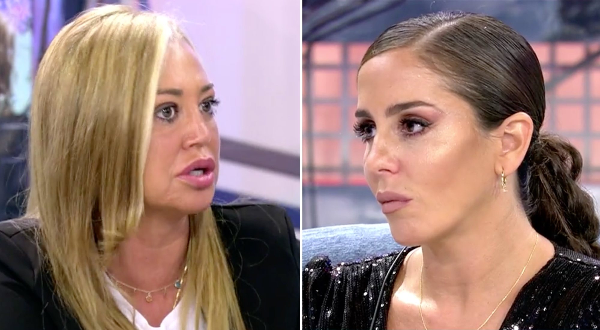 Belén Esteban y Anabel Pantoja, en 'Sábado deluxe'