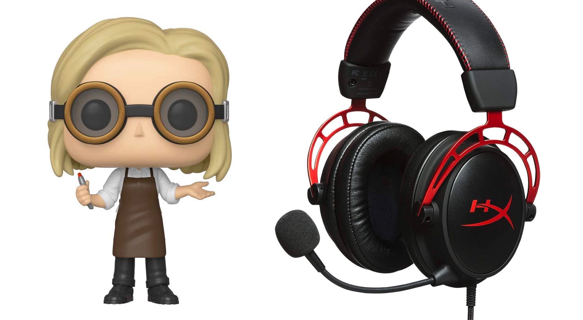 Funko de 'Doctor Who' y cascos de gaming