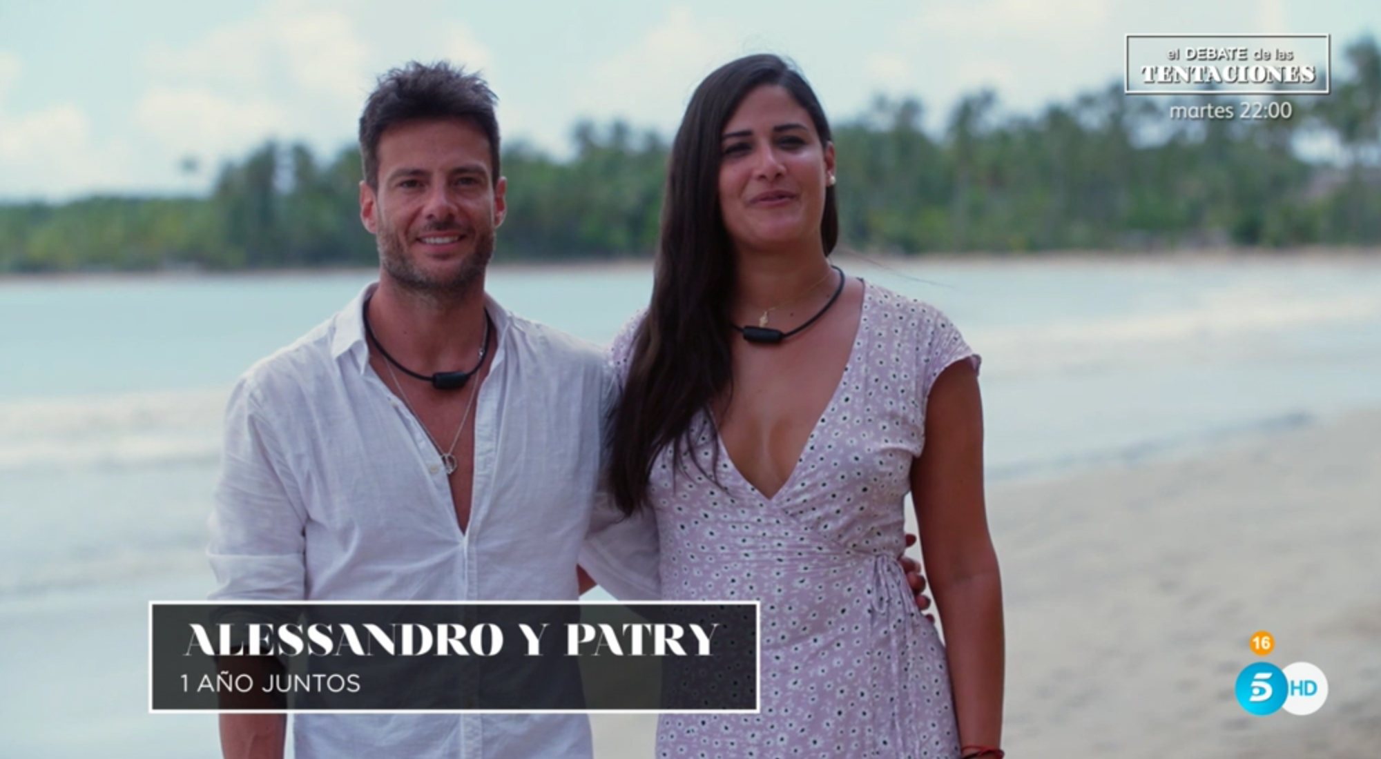 Alessandro y Patry se unen a 'La isla de las tentaciones'