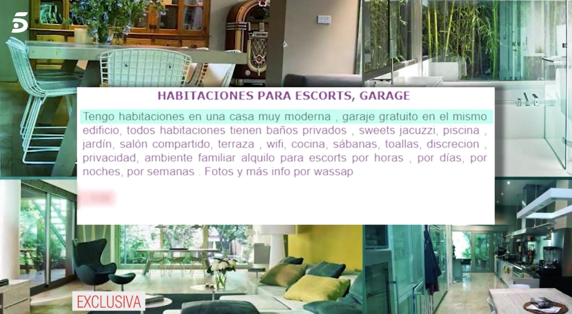 Anuncio de la casa de Josep María Mainat (&#39;El programa de Ana Rosa&#39;)