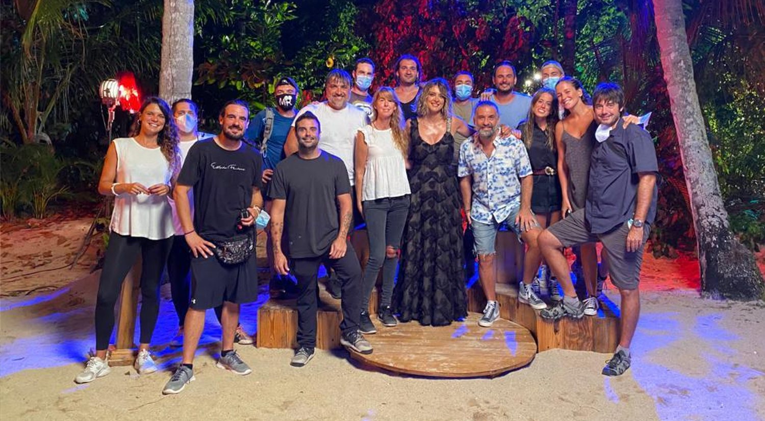 El equipo que hace posible 'La isla de las tentaciones'
