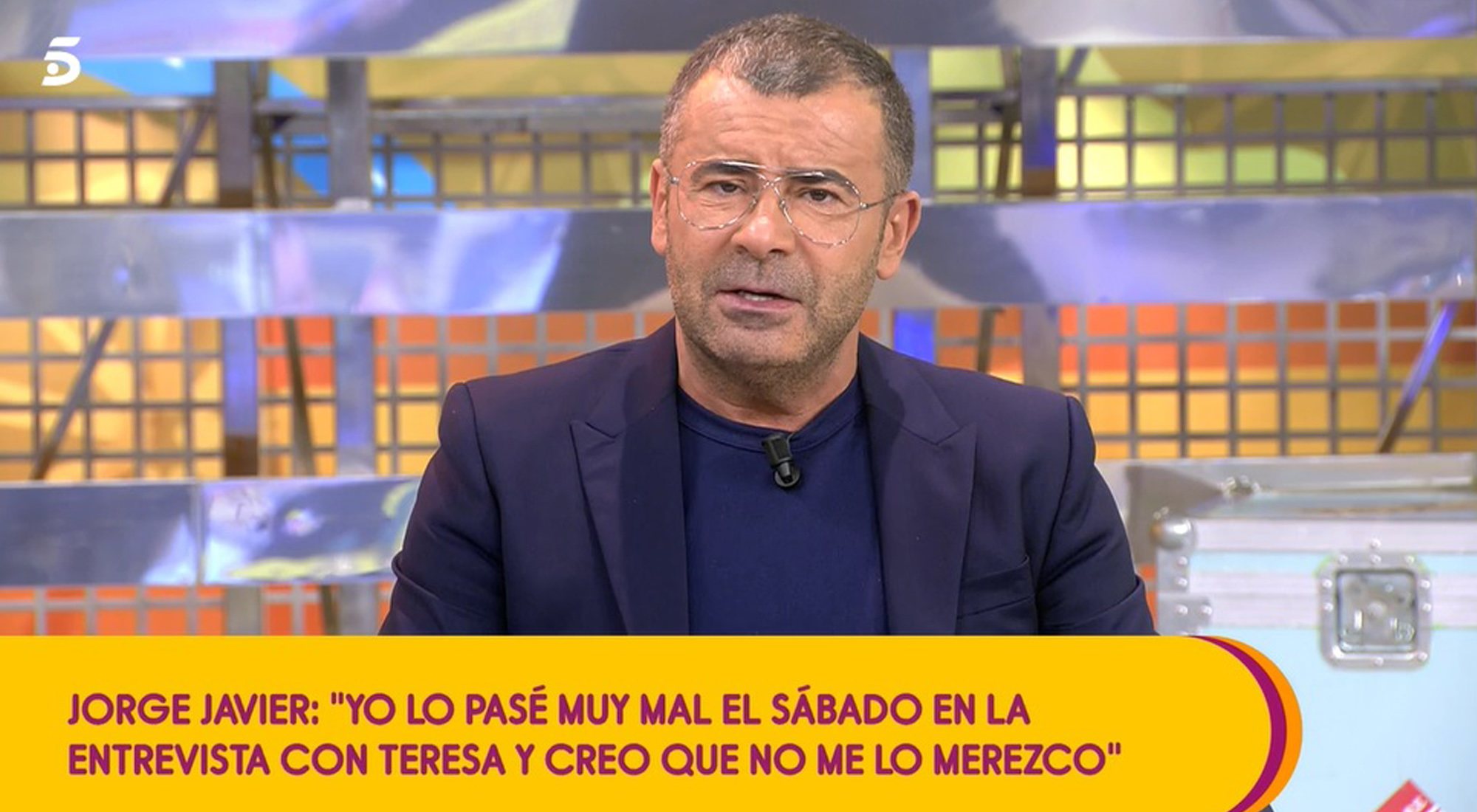 Jorge Javier Vázquez, en &#39;Sálvame&#39;