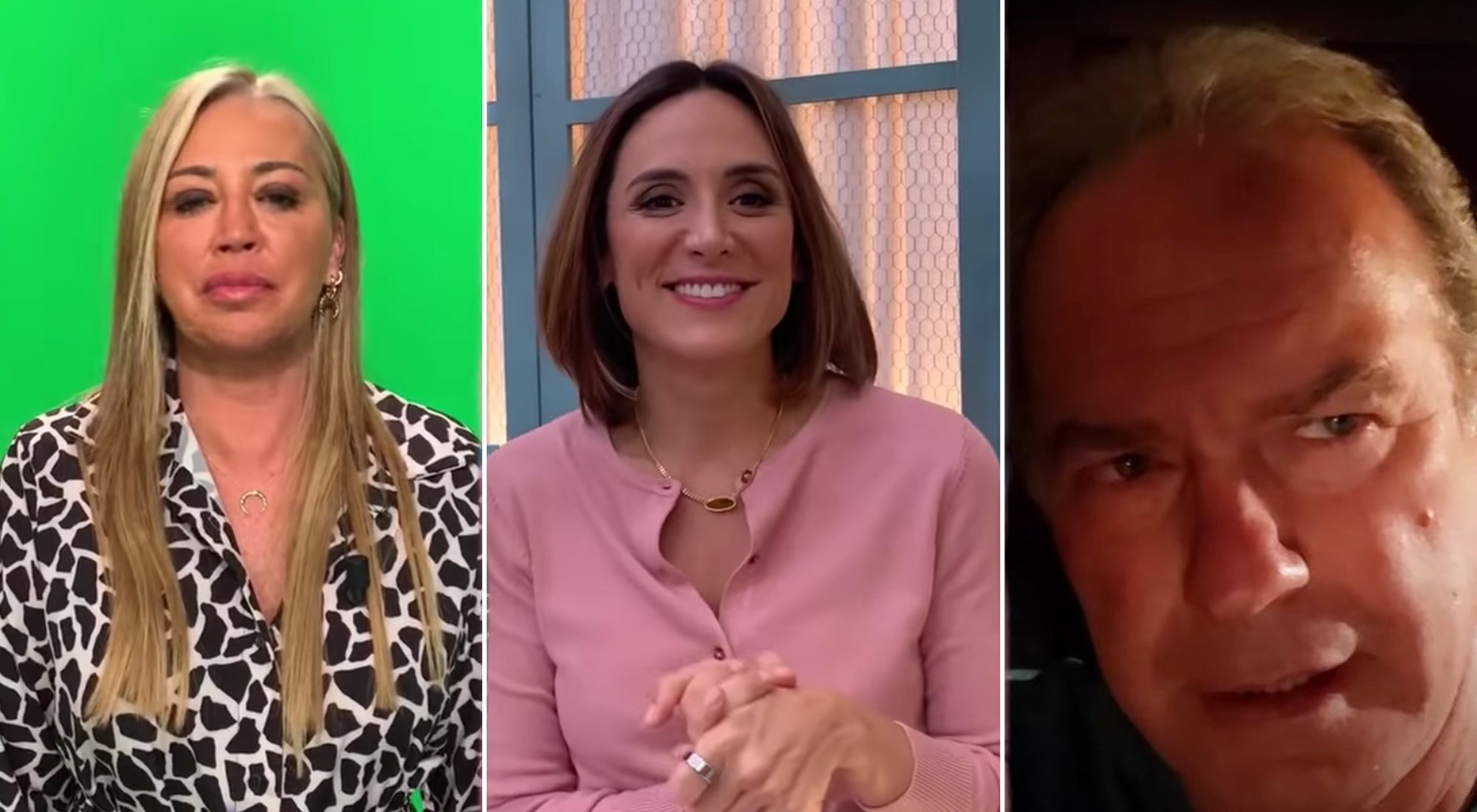 Belén Esteban, Tamara Falcó y Bertín Osborne, entre los famosos televisivos que han grabado el vídeo de apoyo al rey