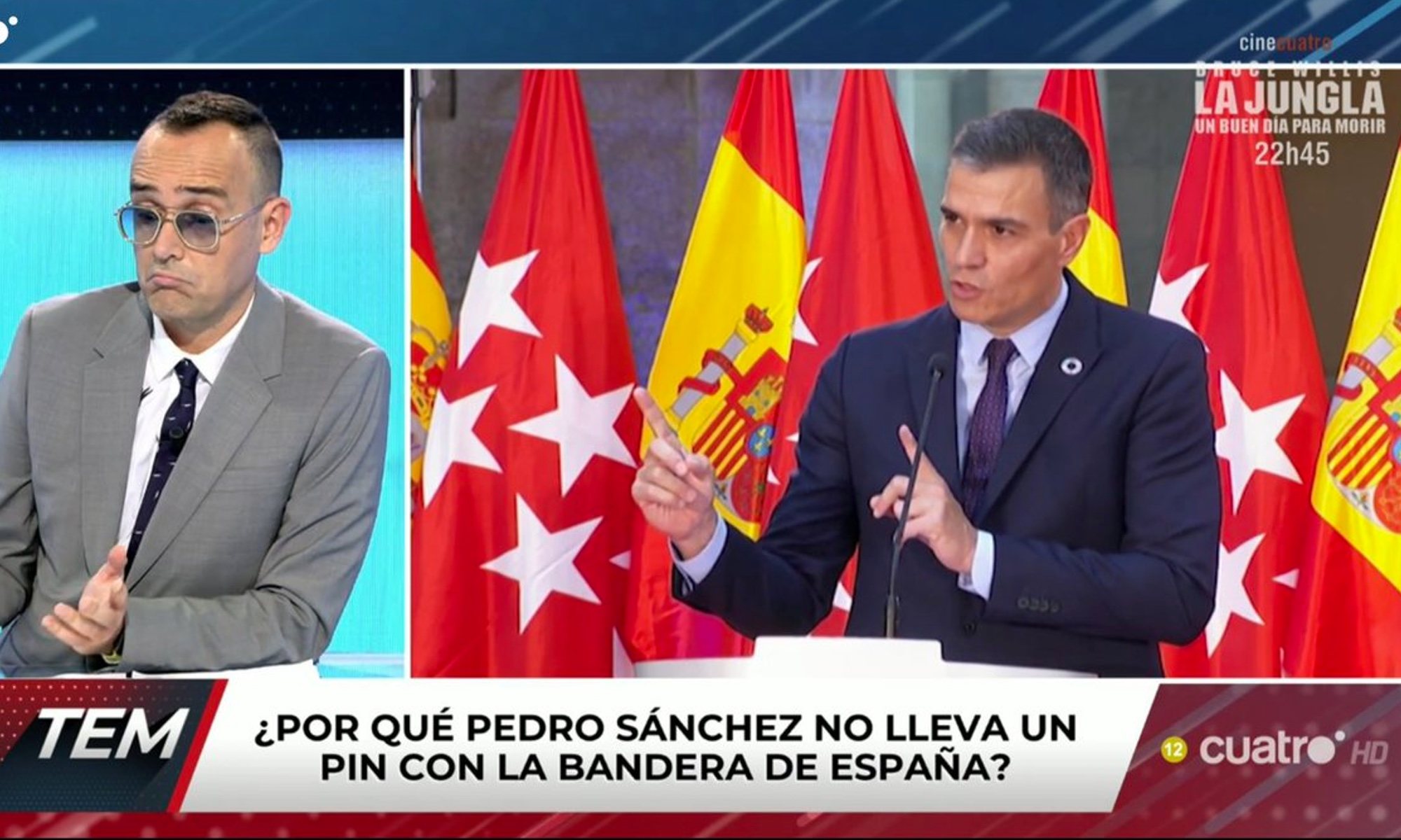 Risto Mejide en 'Todo es mentira' y Pedro Sánchez