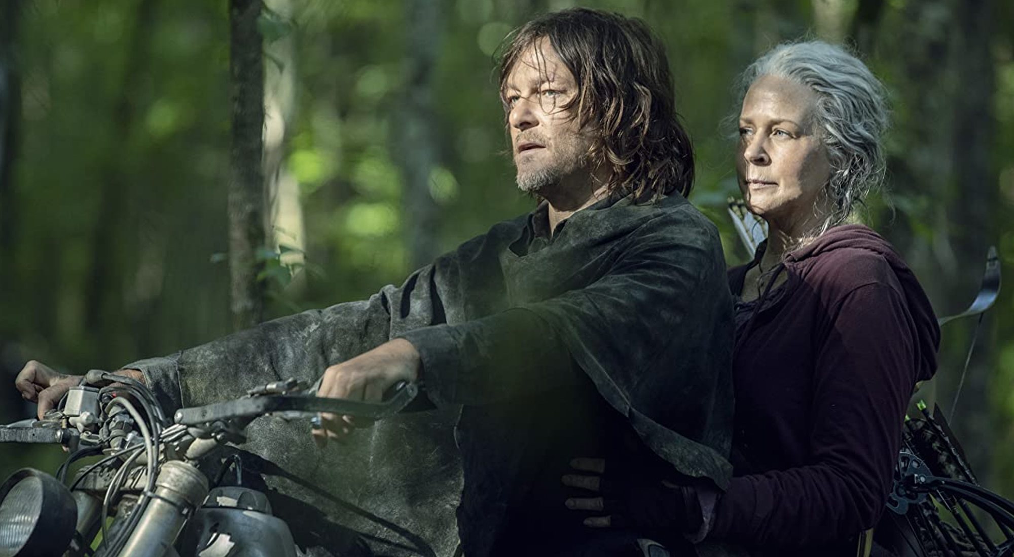 Daryl y Carol en 'The Walking Dead'