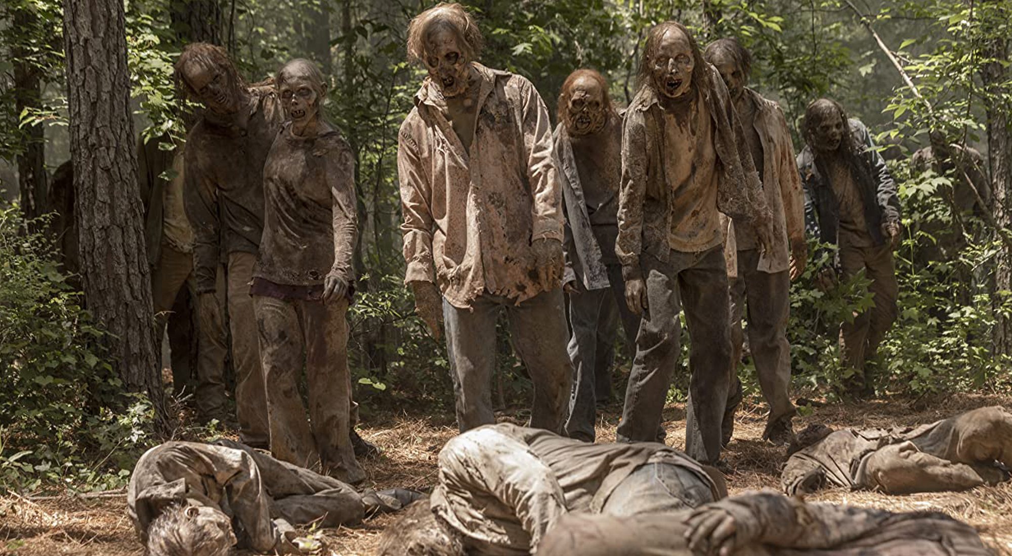 Zombies del universo de 'The Walking Dead'