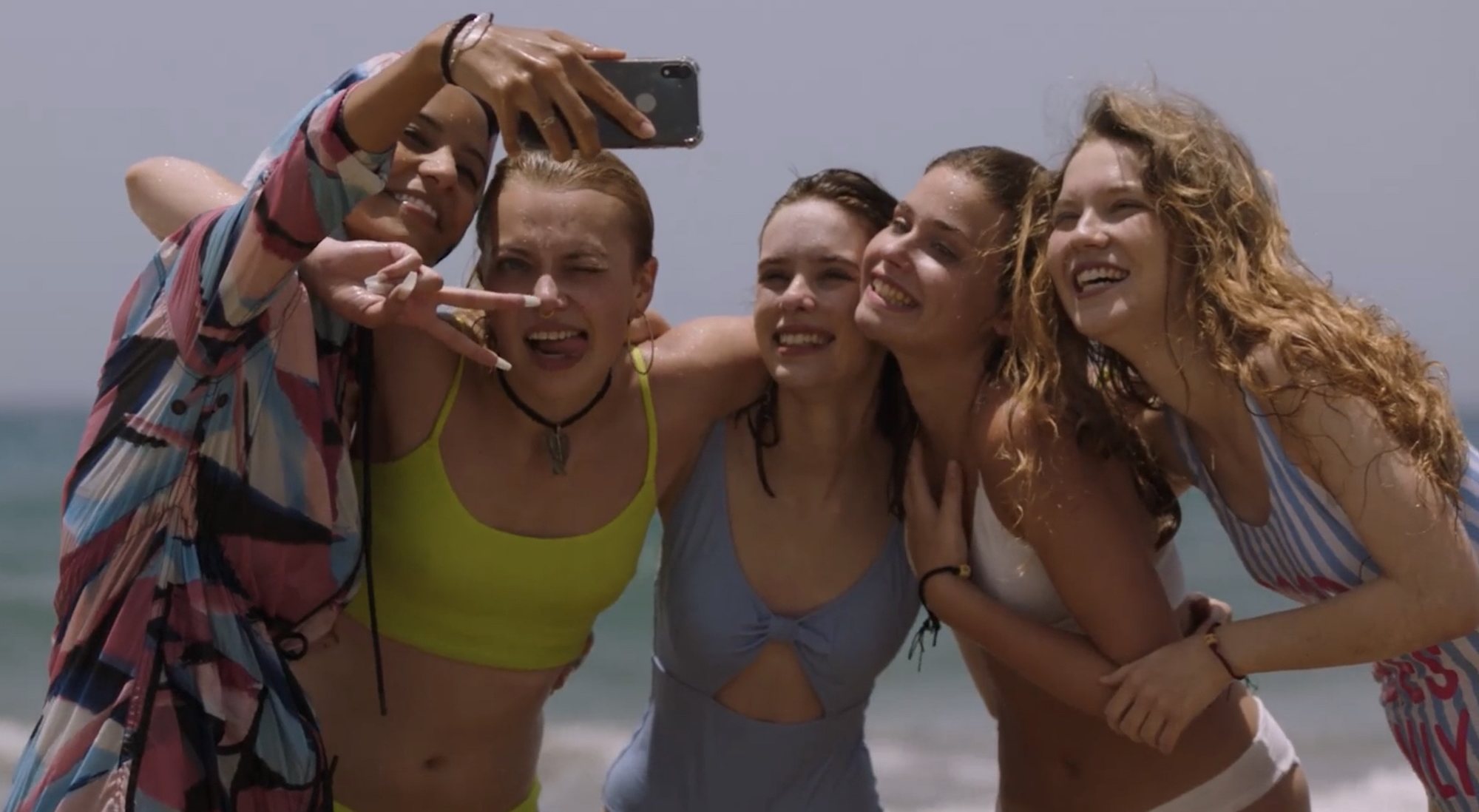 Las protagonistas de 'Skam España' disfrutan de su viaje