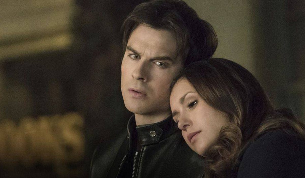 Damon y Elena en 'Crónicas vampíricas'