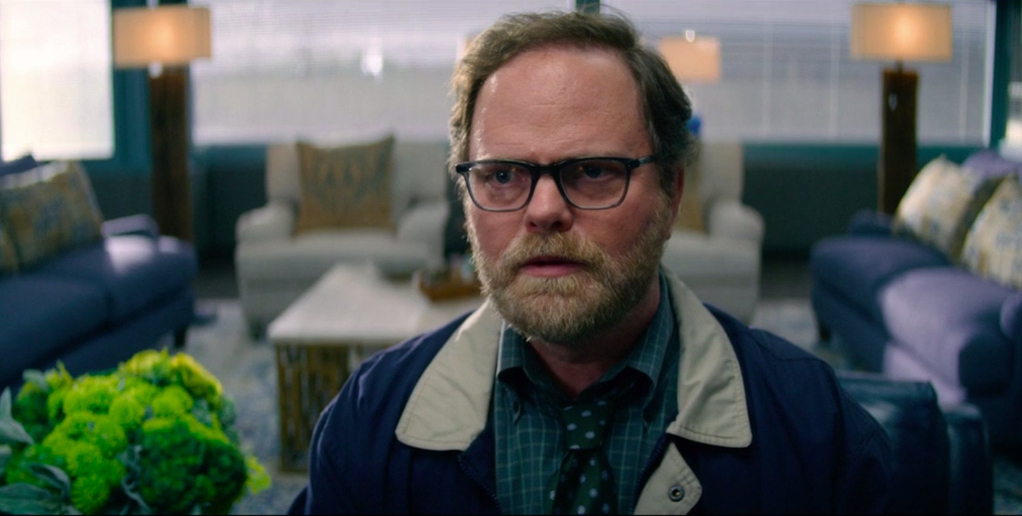 Rainn Wilson es Michael Stearn en 'Utopía'