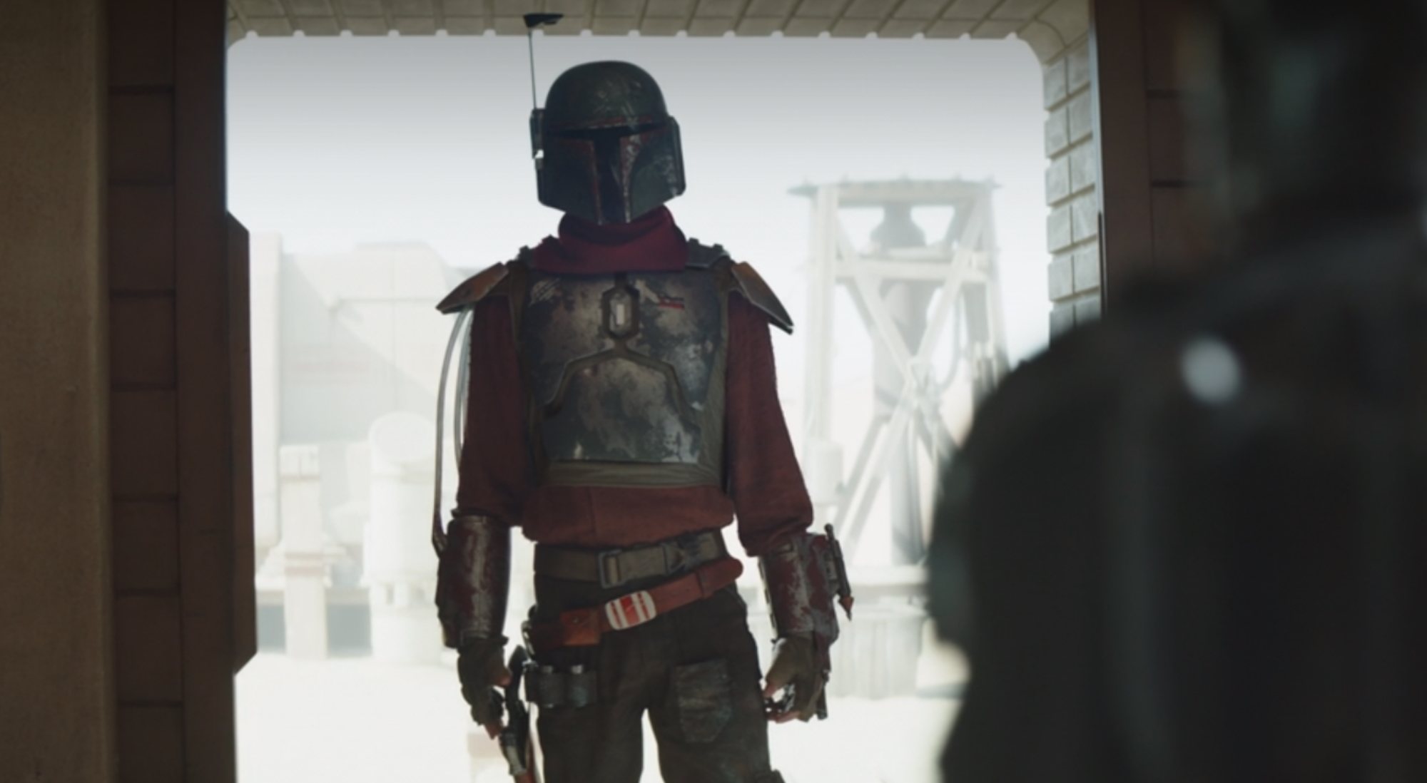 Cobb Vanth porta la mítica armadura de Boba Fett