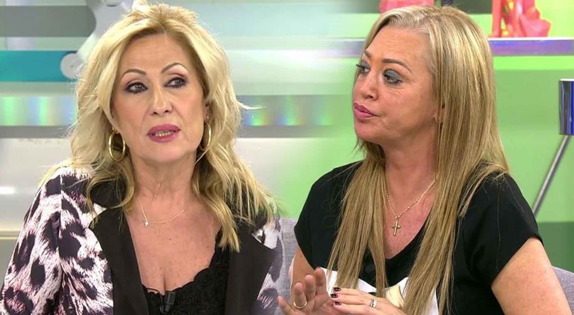 Rosa Benito y Belén Esteban