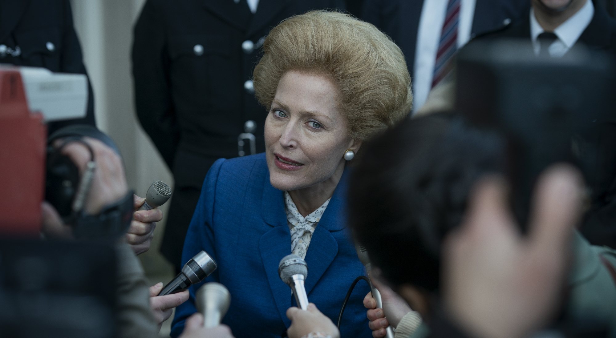 Gillian Anderson es Margaret Thatcher en 'The Crown'