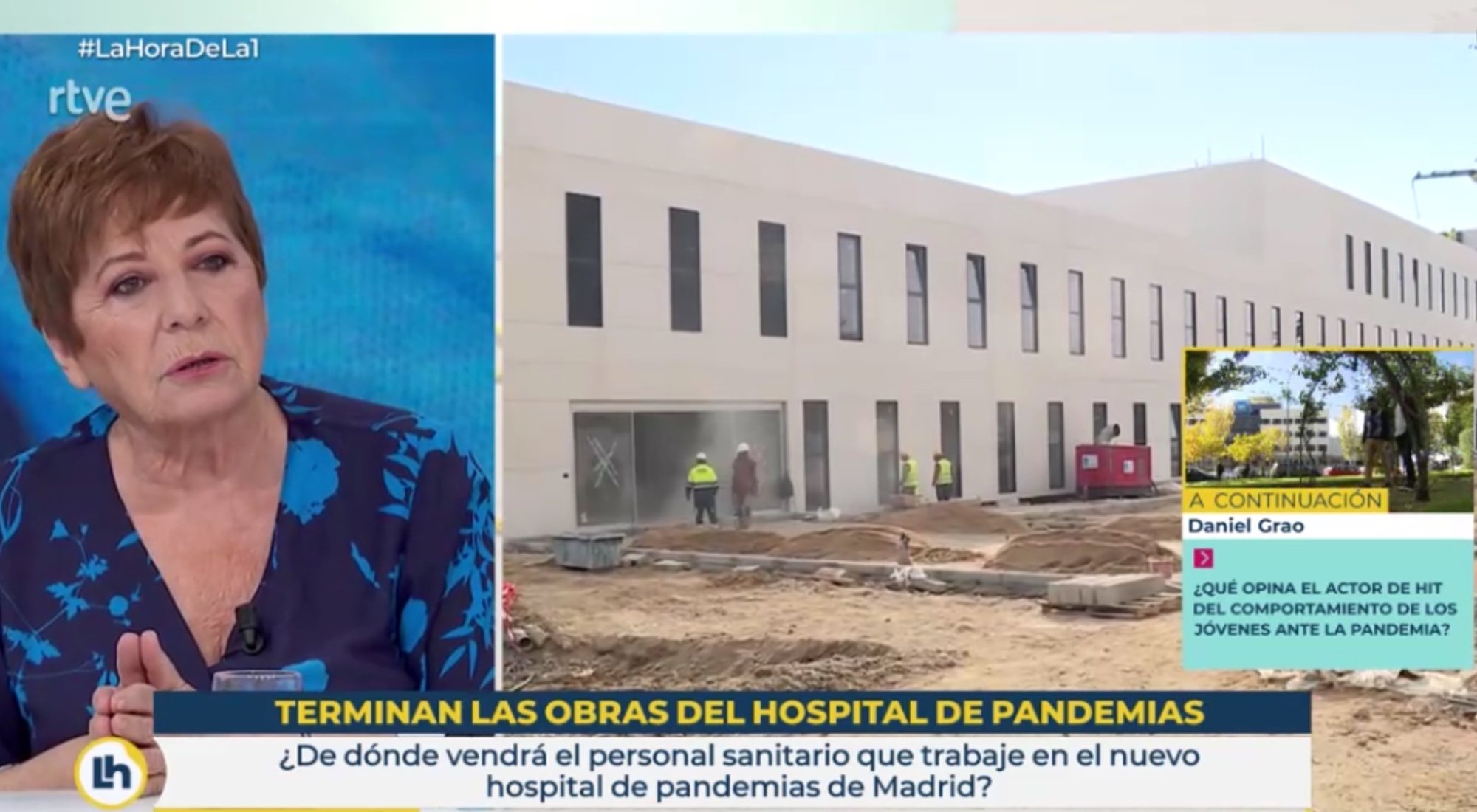 Celia Villalobos aplaude la construcción del hospital de pandemias en Madrid