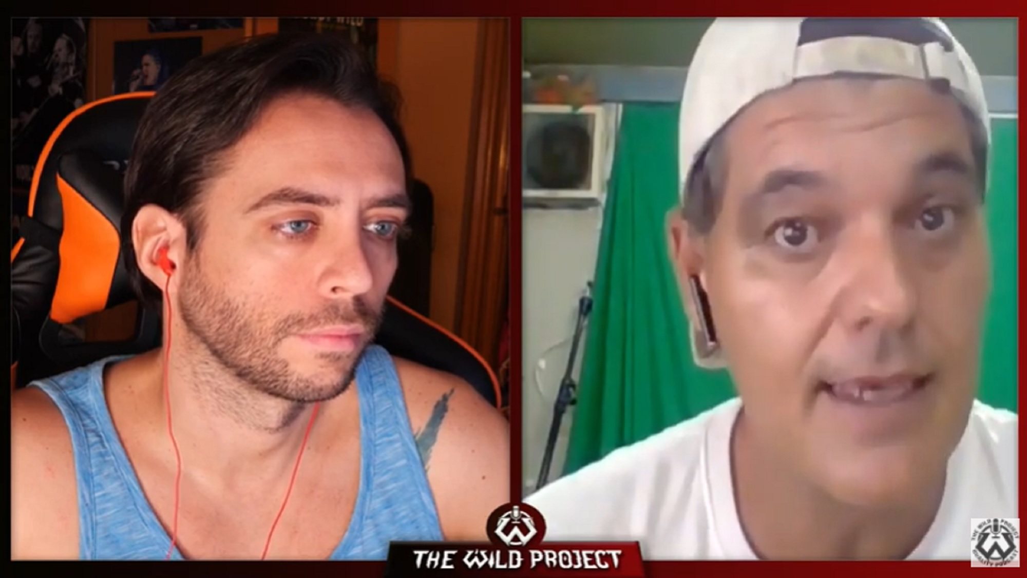 Frank Cuesta durante su entrevista con Jordi Wild