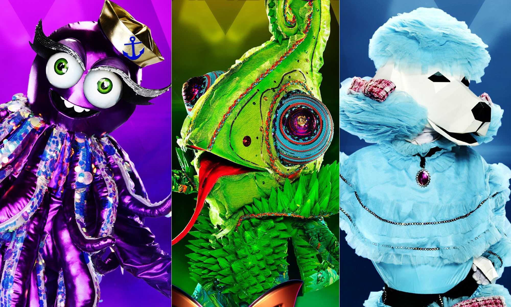 Pulpo, Camaleón y Caniche, en &#39;Mask Singer&#39;