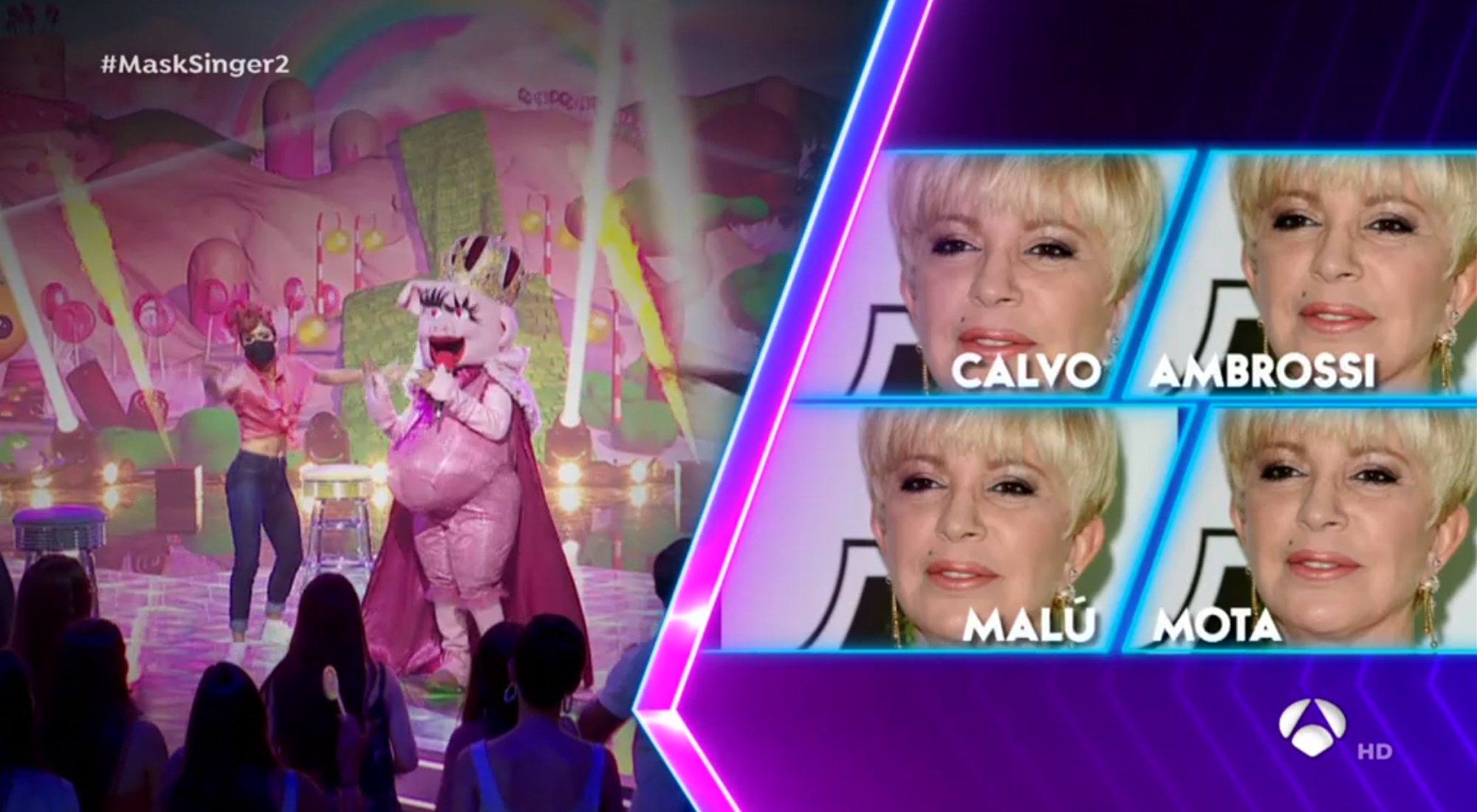 Los investigadores apuestan por Bárbara Rey como identidad de Cerdita en 'Mask Singer'