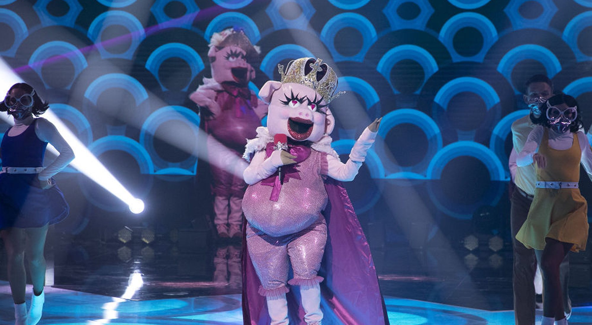 Cerdita en la Gala 6 de 'Mask Singer'