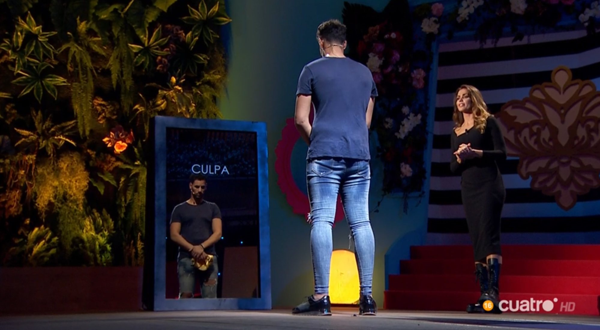 Asraf se enfrenta a &quot;el espejo del alma&quot; acompañado por Lara Álvarez en &#39;La casa fuerte 2&#39;