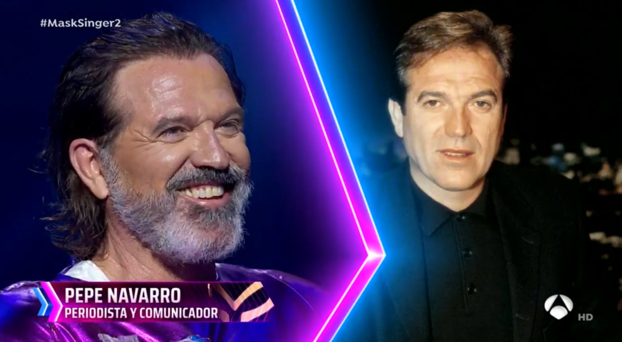 Pepe Navarro se descubre bajo la máscara de Pulpo en 'Mask Singer'