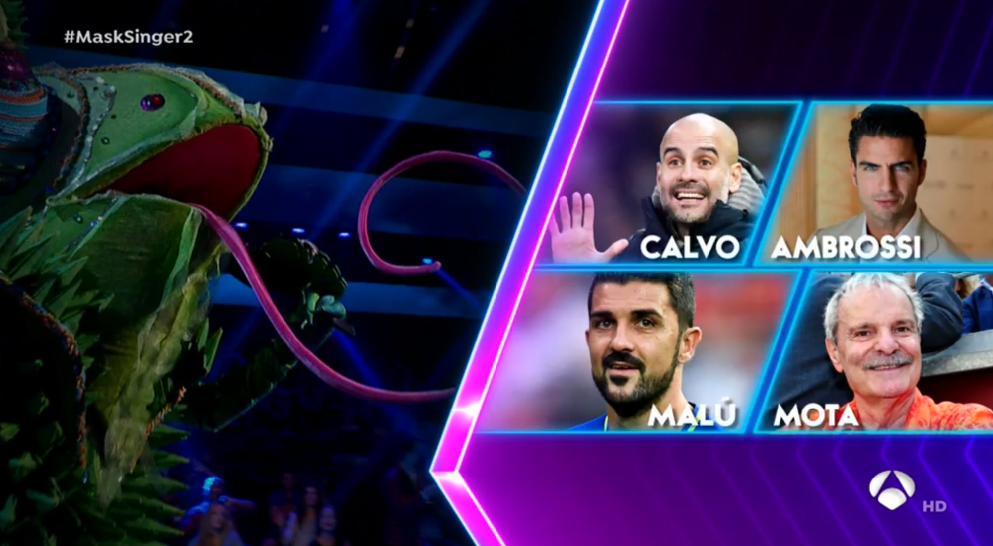 Las apuestas de los investigadores de &#39;Mask Singer&#39; sobre Camaleón