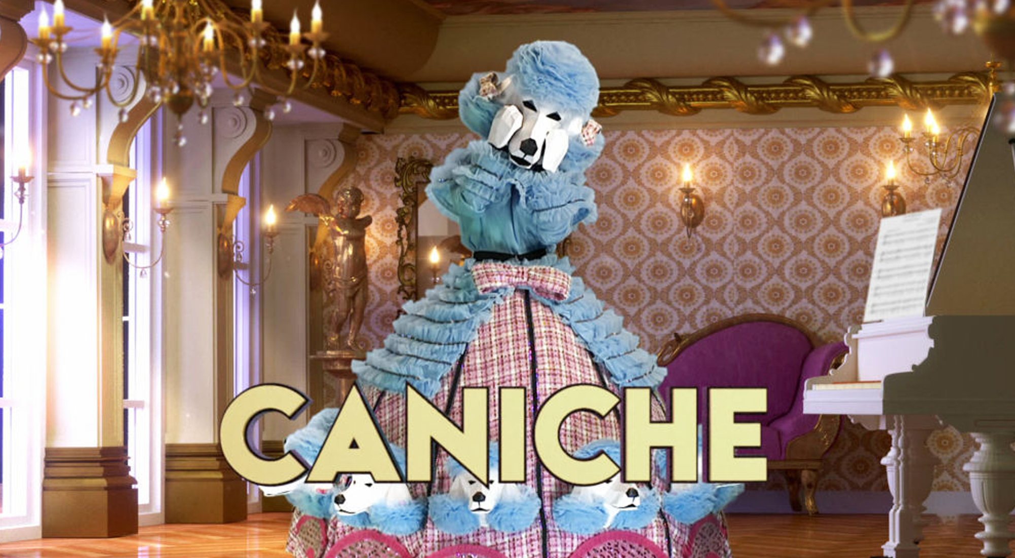 Caniche, máscara de &#39;Mask Singer&#39;