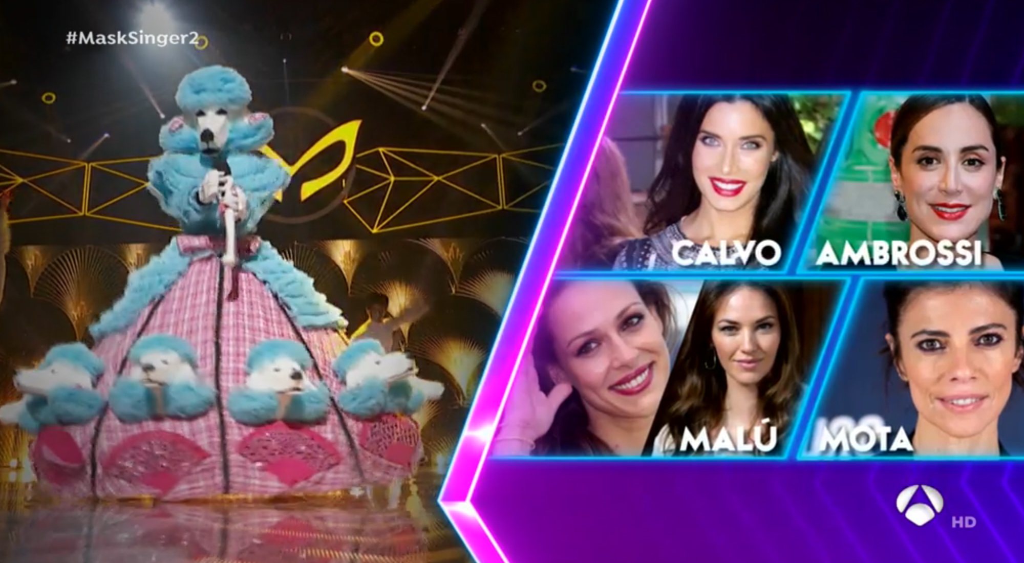 Las apuestas de los investigadores de &#39;Mask Singer&#39; sobre Caniche