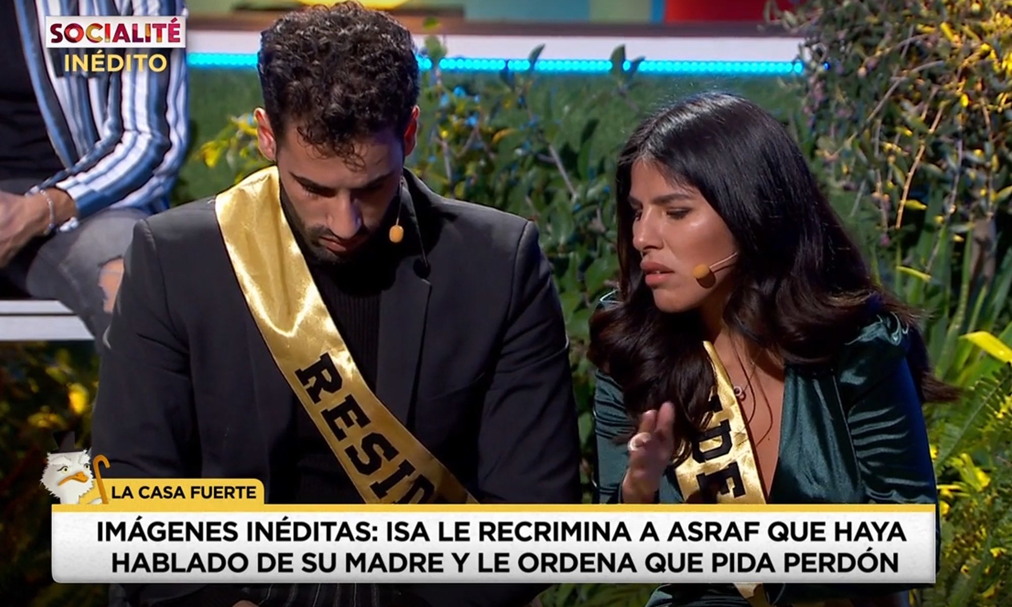 Asraf Beno y Chabelita Pantoja en &#39;La casa fuerte 2&#39;