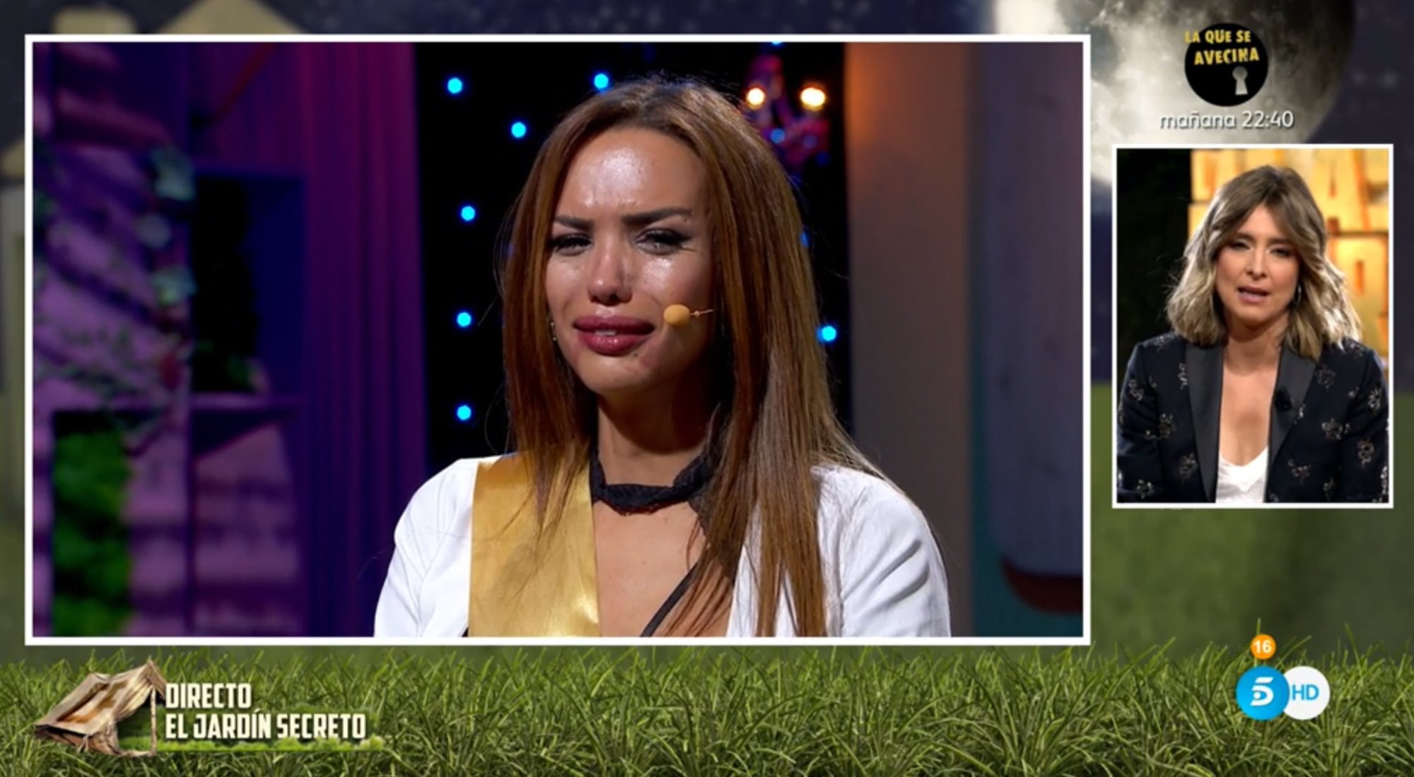 Sandra Barneda habla con una emocionada Cristini en 'La casa fuerte 2'