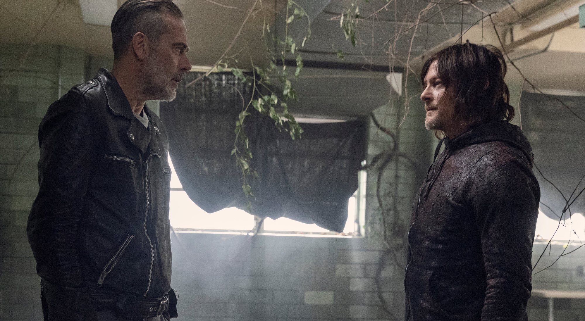 Negan y Daryl en 'The Walking Dead'