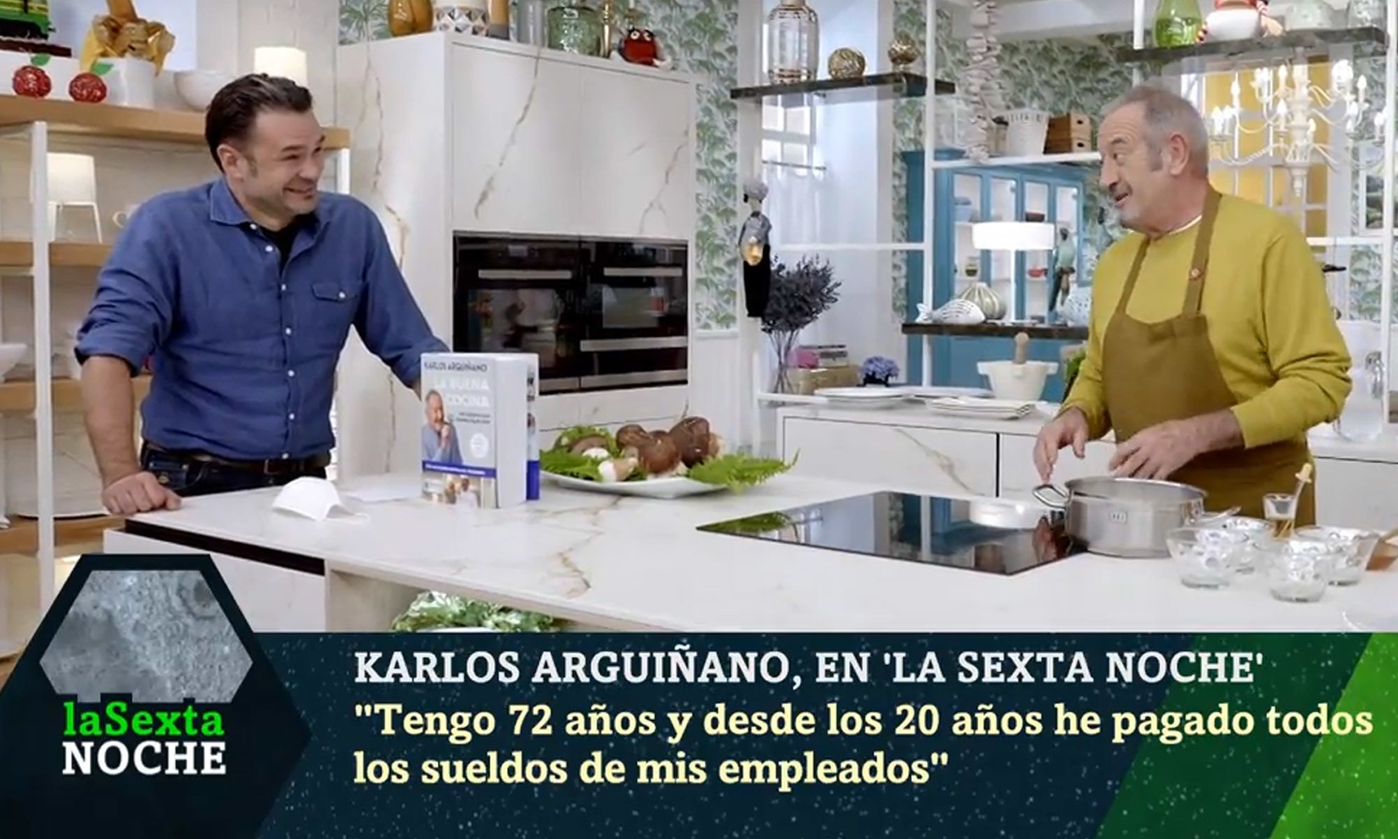 Iñaki López y Karlos Arguiñano