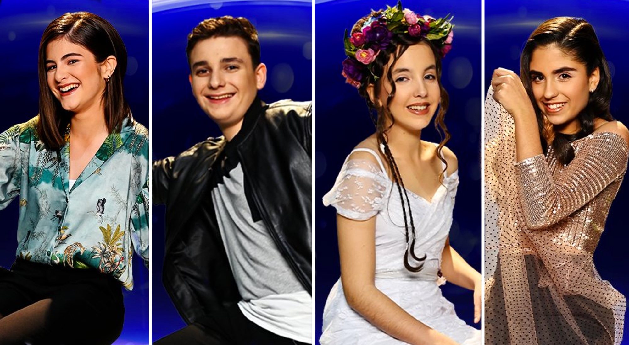 Marta, Hayk, Lola y Claudia, finalistas de 'Idol Kids'