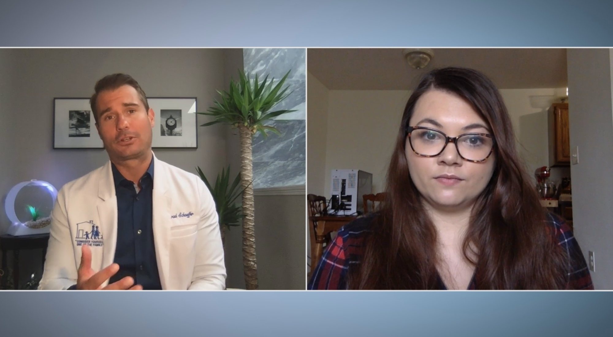 El podólogo Brad Schaeffer pasa consulta de manera telemática en 'Los pies me están matando: primeros pasos'