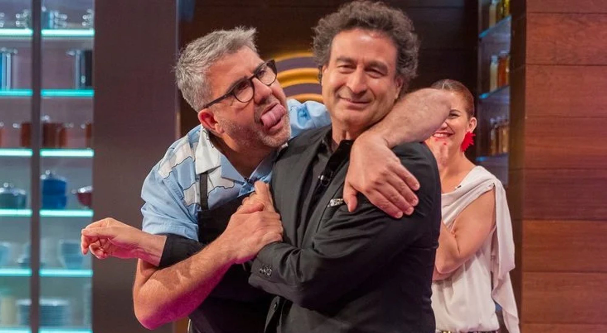 Florentino Fernández dando vida a Flosie, su polémico personaje en &#39;MasterChef Celebrity 5&#39;