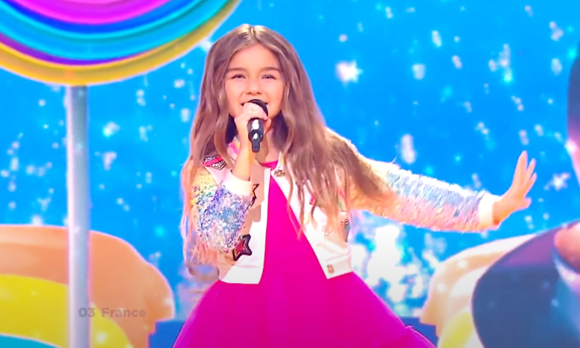 Valentina, representante de Francia en el Festival de Eurovisión Junior 2020