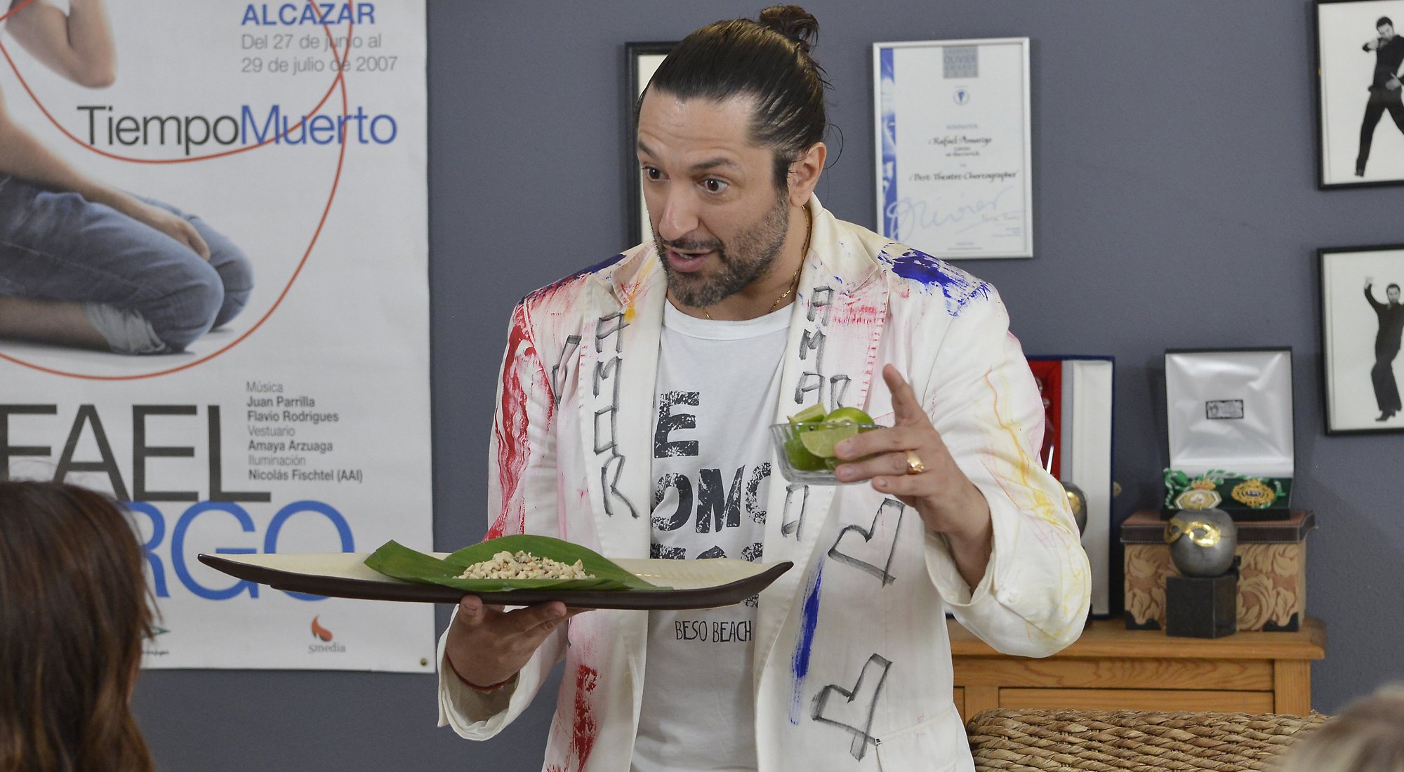 Rafael Amargo como anfitrión en 'Ven a cenar conmigo: Summer Edition'