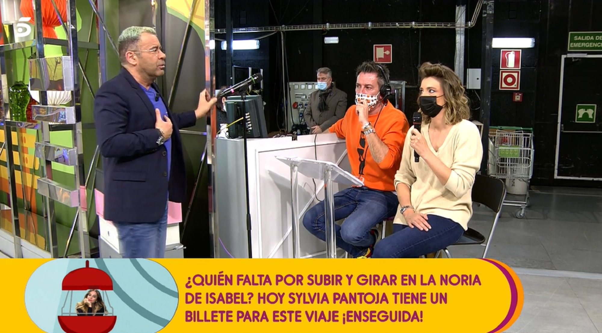 Jorge Javier Vázquez le explica Sandra Barneda en 'Sálvame' por qué la evitaba en el pasado