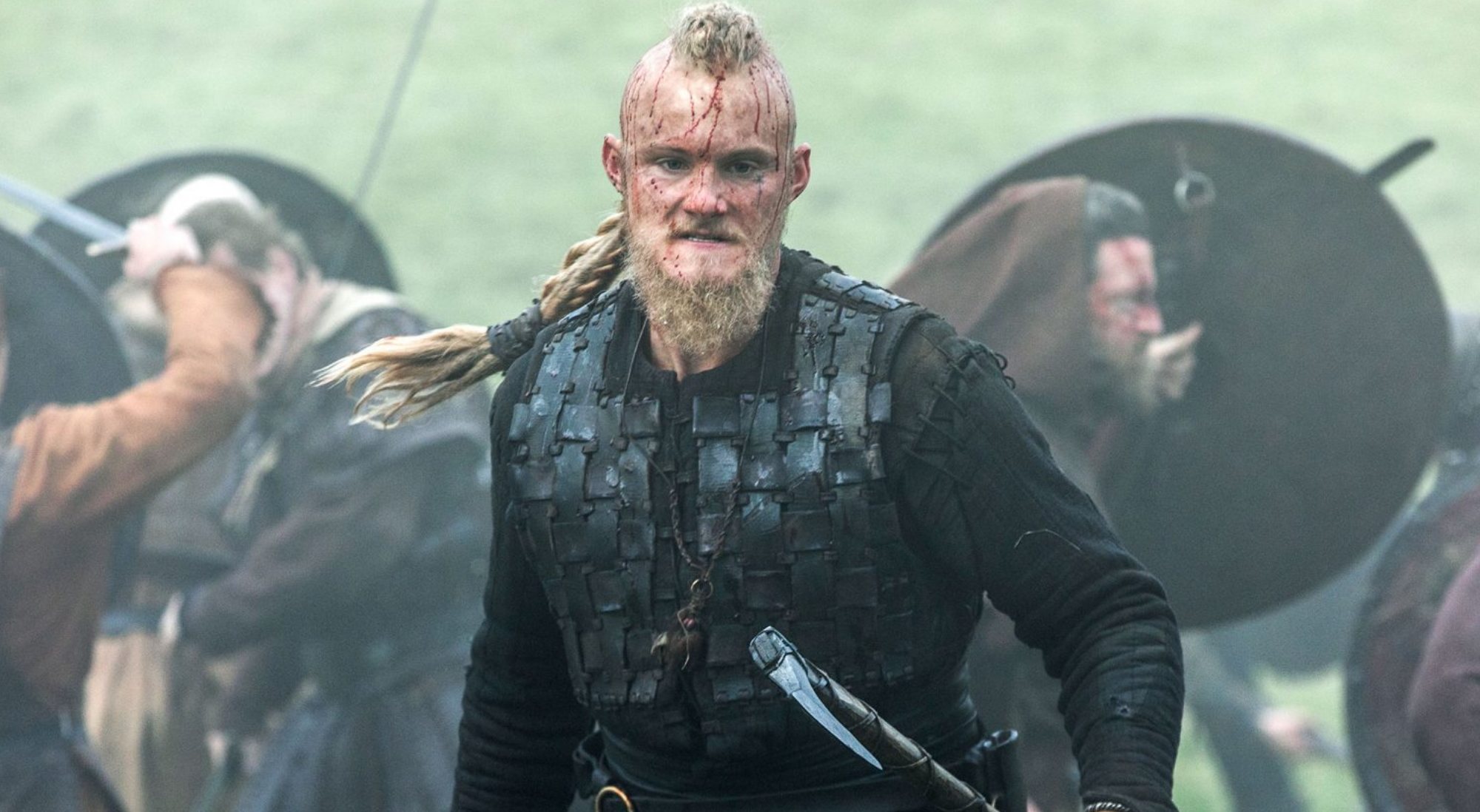 Alexander Ludwig combate en 'Vikings'