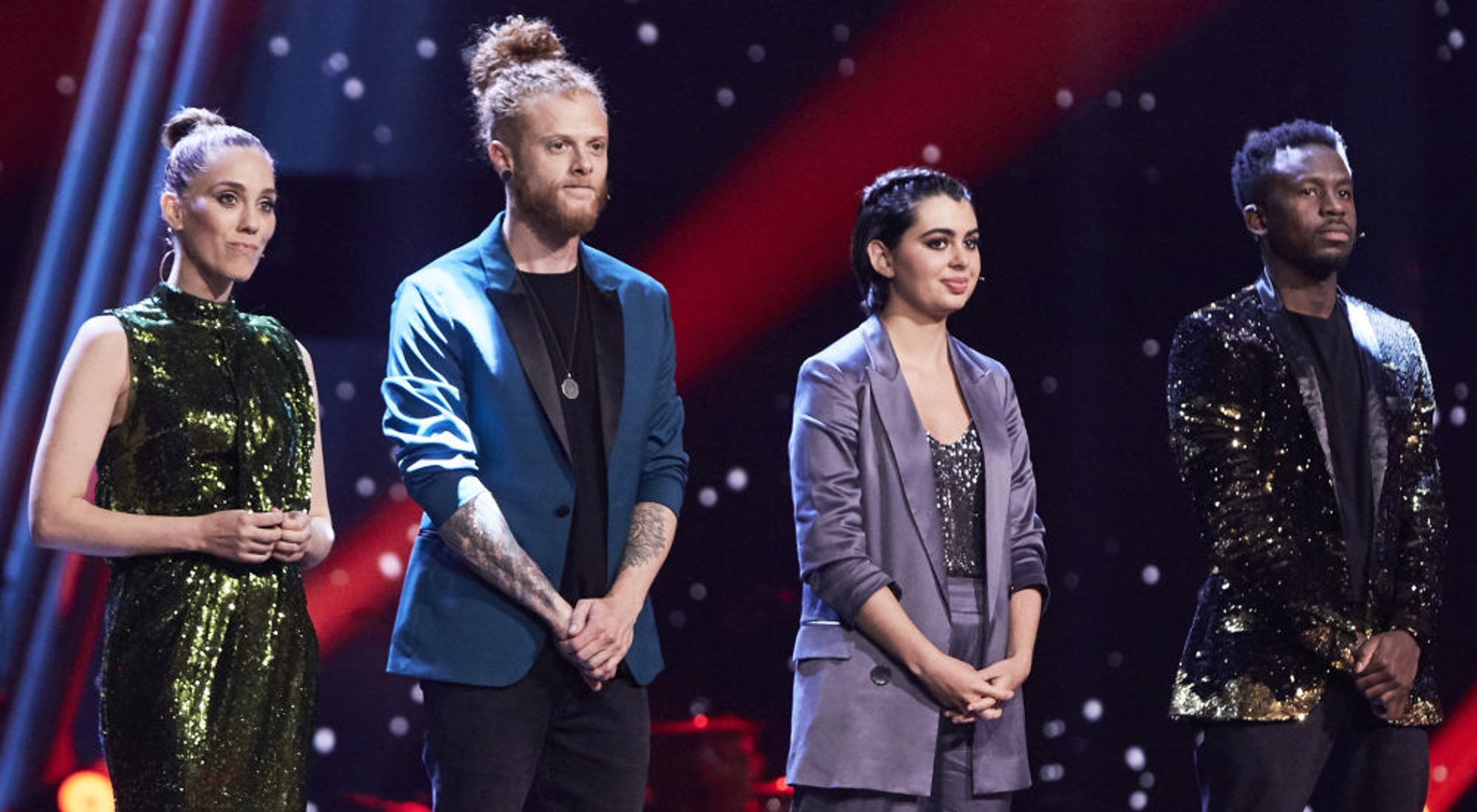 Los cuatro finalistas de la segunda edición de 'La Voz' en Antena 3