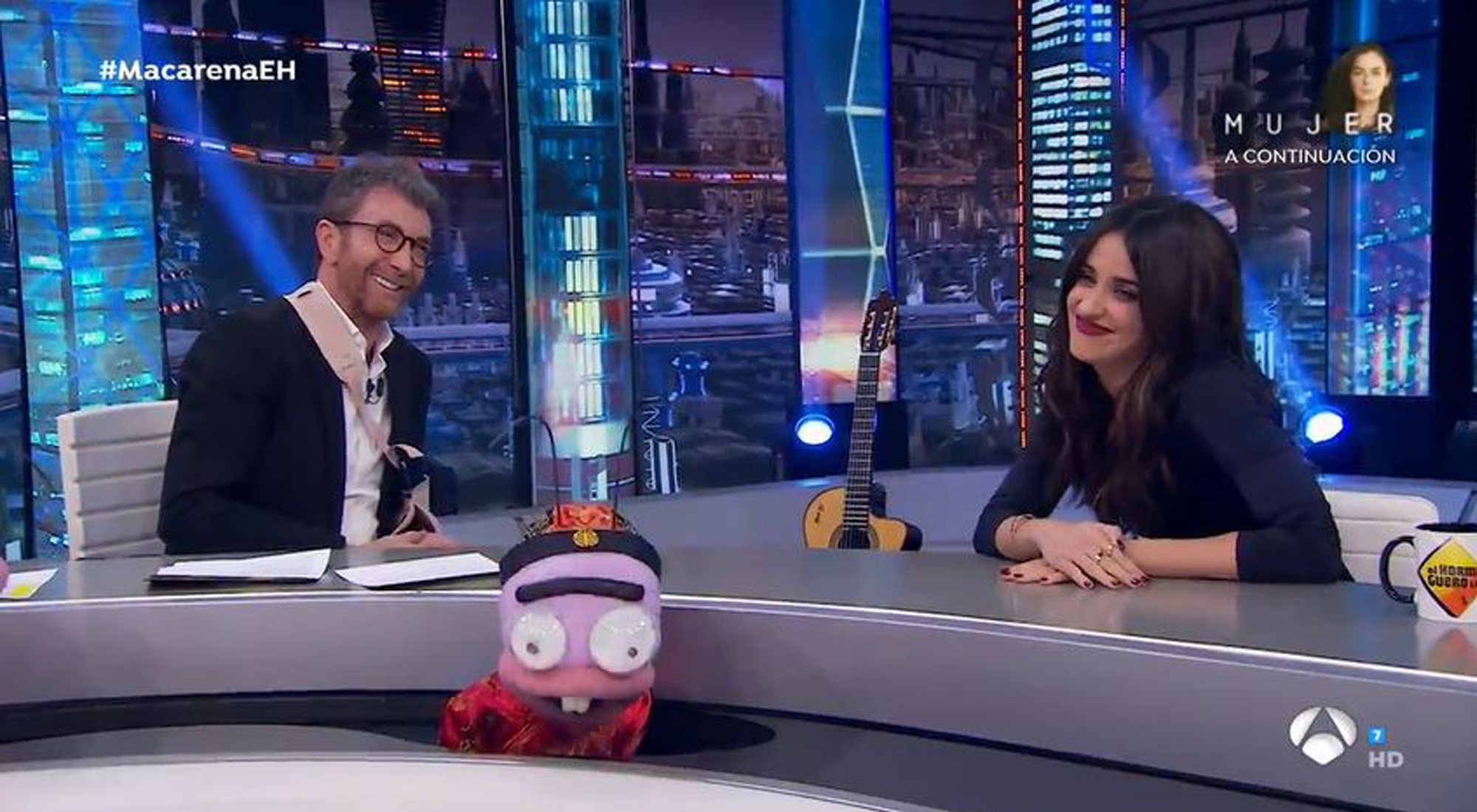 Macarena García visita &#39;El hormiguero&#39;