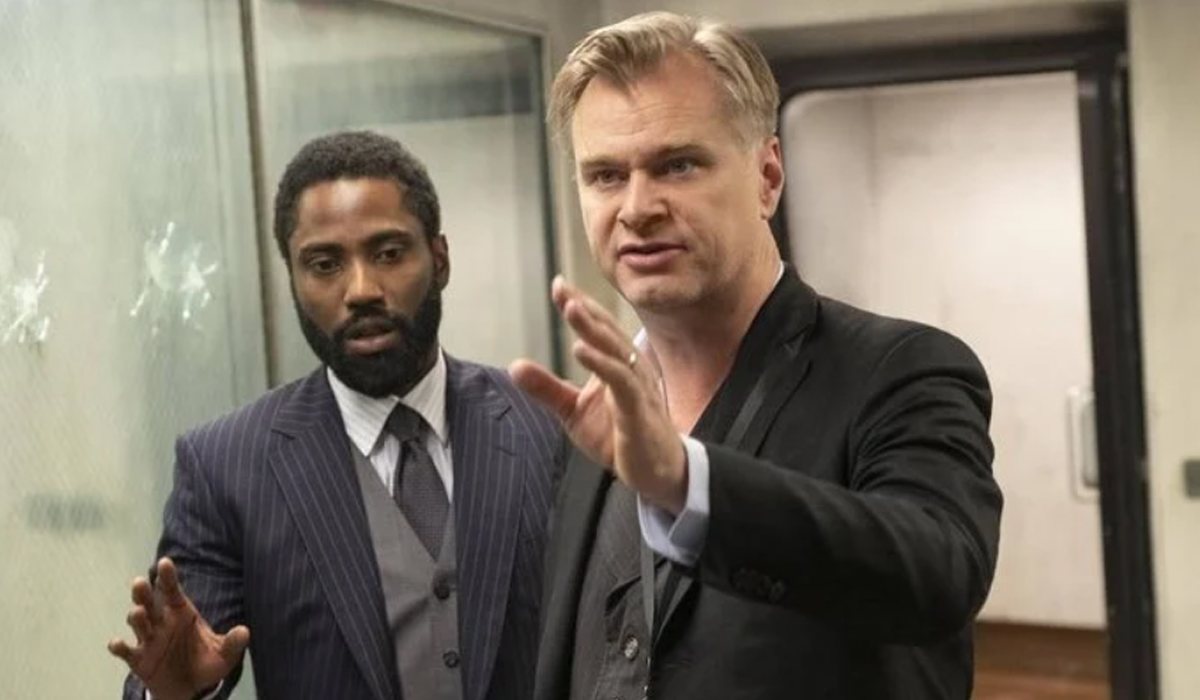 Christopher Nolan en el rodaje de &quot;Tenet&quot;