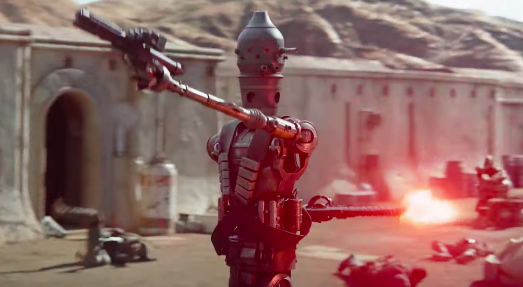 IG-11, el droide al que prestó su voz Taika Waititi en 'The Mandalorian'