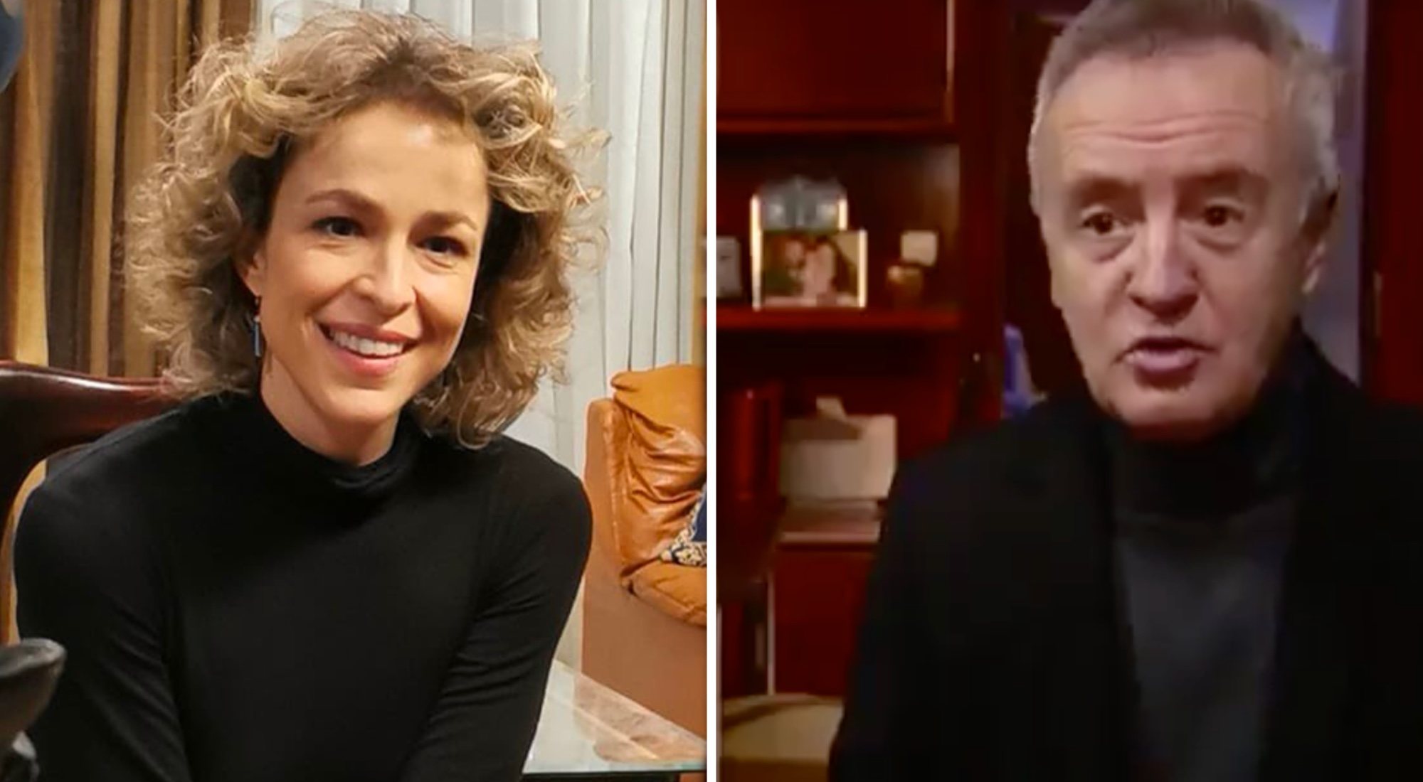 Silvia Abascal y Carlos Hipólito interpretan a María y Carlos en el futuro