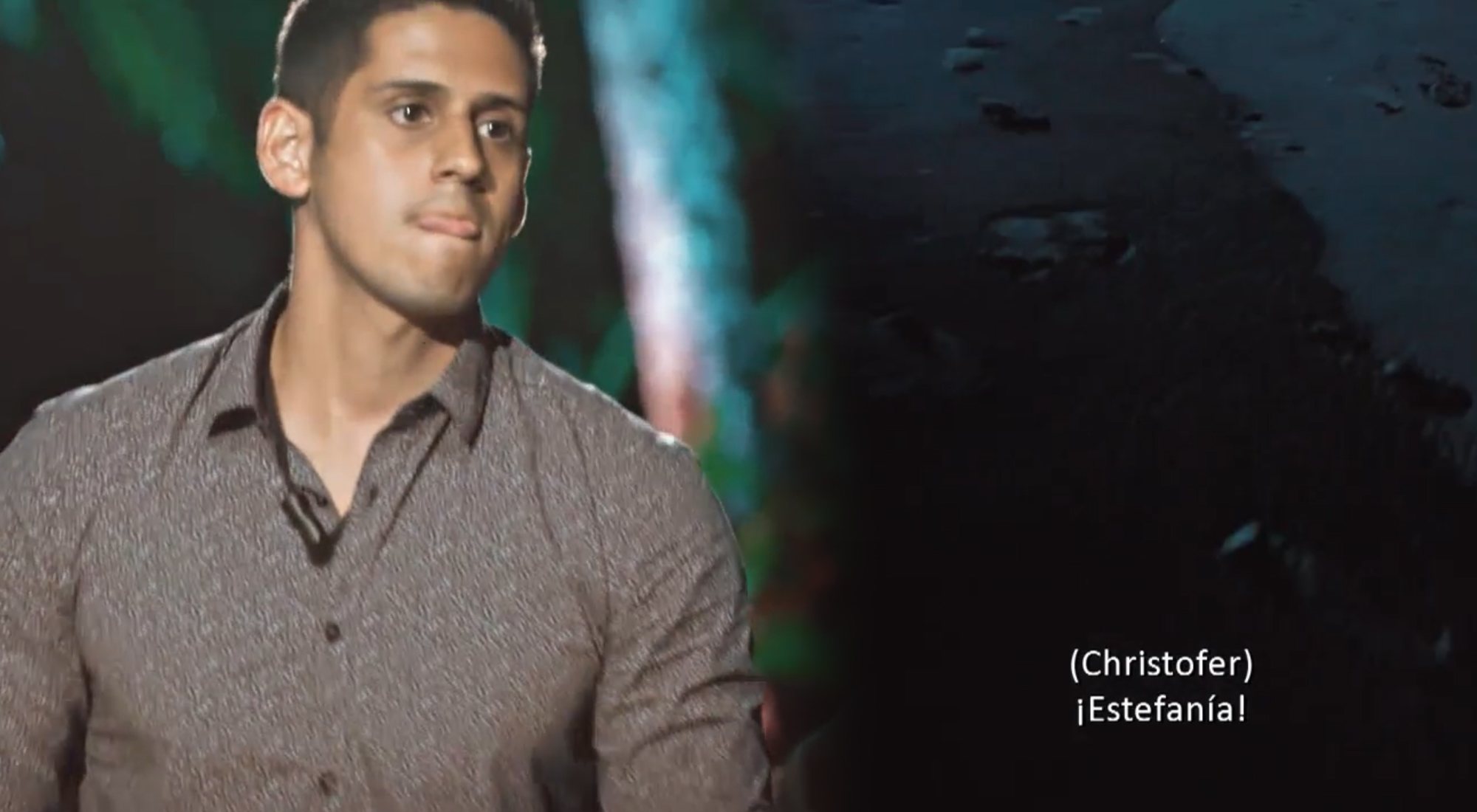 Christofer, enfadado en &#39;La isla de las tentaciones&#39; antes de salir corriendo en busca de Fani