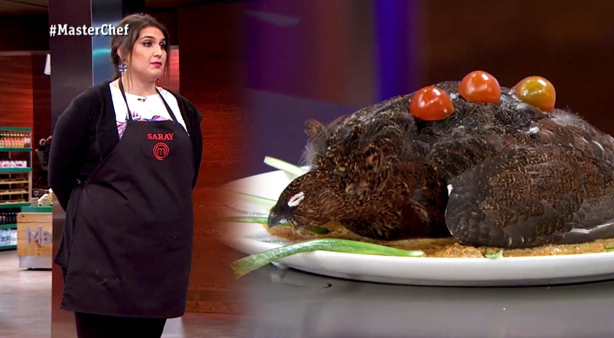 Saray enfada a los jueces de &#39;MasterChef 8&#39; al presentar una perdiz cruda
