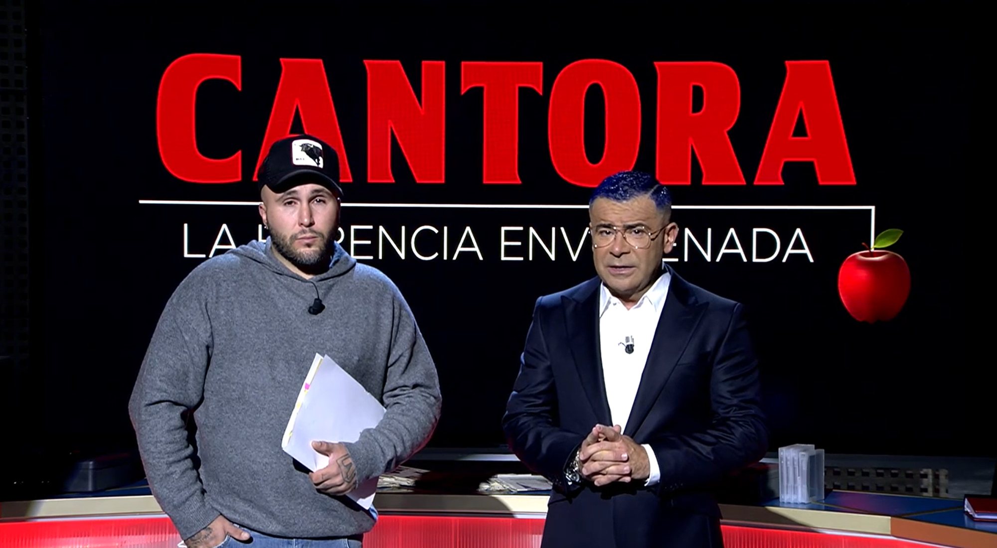Kiko Rivera y Jorge Javier en la primera entrega de 'Cantora: la herencia envenenada'