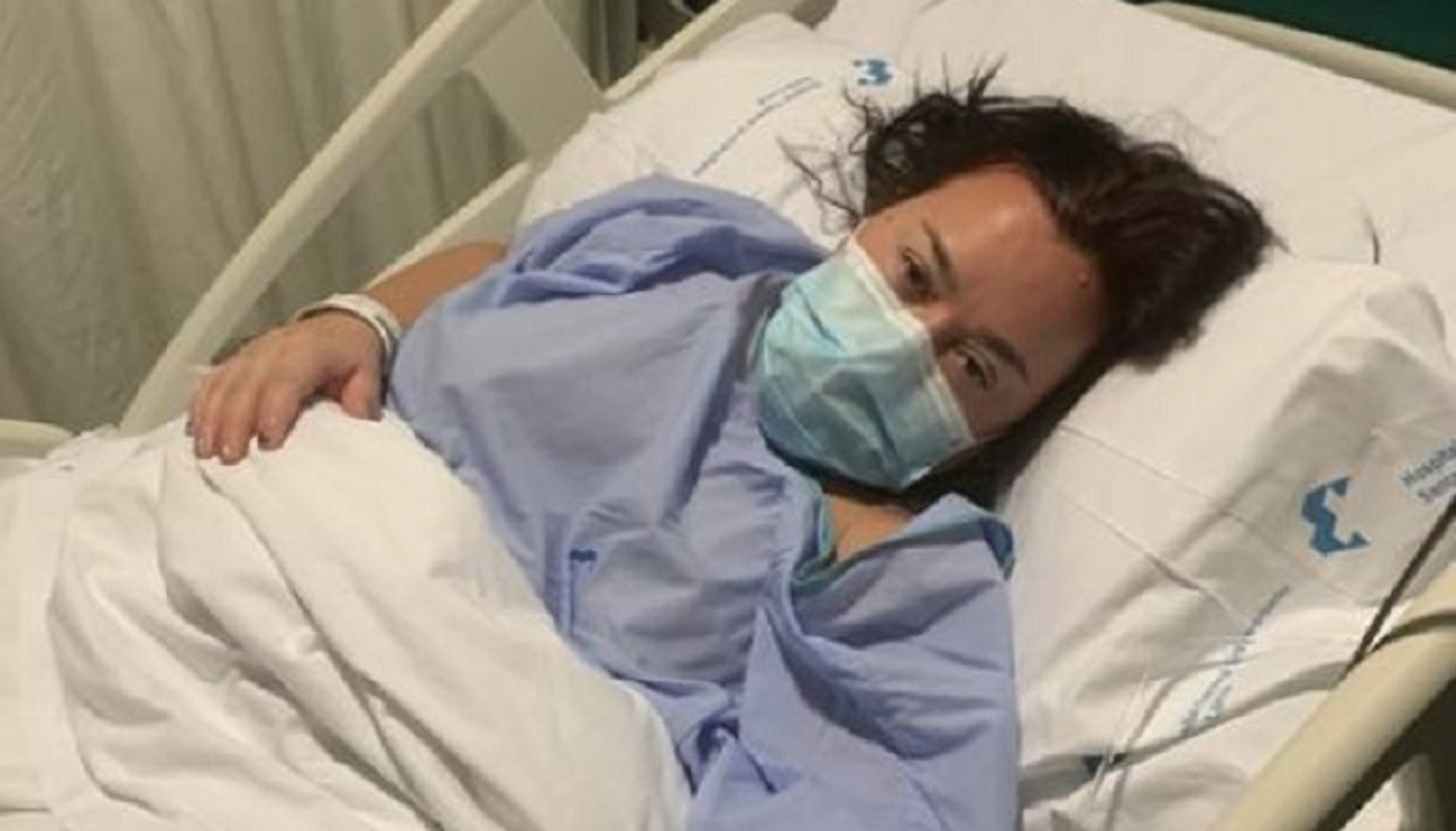 Chiqui comparte en Instagram una imagen de su estancia en el hospital