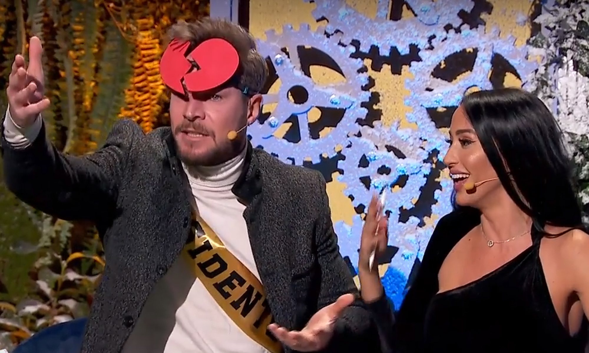 Tony Spina y Aurah Ruiz en 'La casa fuerte 2'